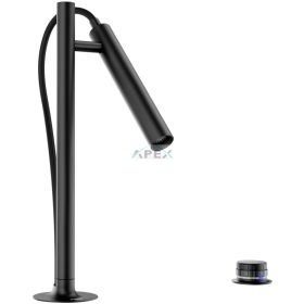   BLANCO LUNEOO-S, kihúzható fejes csaptelep, matt fekete, HD