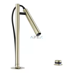 BLANCO LUNEOO-S, kihúzható fejes csaptelep, satin gold, HD