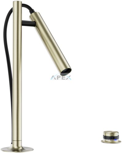 BLANCO LUNEOO-S, kihúzható fejes csaptelep, satin gold, HD