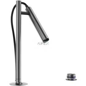   BLANCO LUNEOO-S, kihúzható fejes csaptelep, satin dark steel, HD