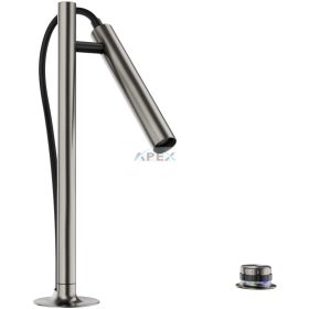   BLANCO LUNEOO-S, kihúzható fejes csaptelep, satin platinum, HD