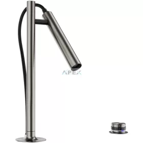   BLANCO LUNEOO-S, kihúzható fejes csaptelep, satin platinum, HD