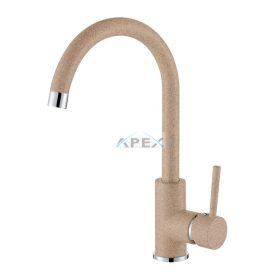 HELIKA Sabia 5523-110  íves álló gránit csaptelep, avena