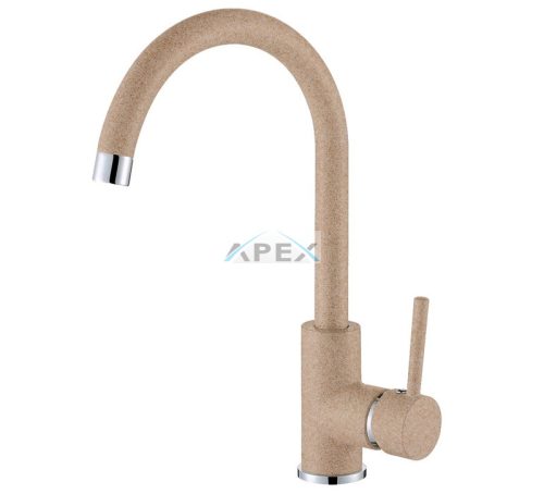 HELIKA Sabia 5523-110  íves álló gránit csaptelep, avena