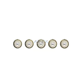   SMEG VEZÉRLŐGOMB KÉSZLET, Cortina kerámia főzőlaphoz, 5 db-os, bézs/bronz