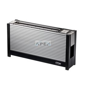   RITTER Merido 3 kenyérpirító, 2 szeletes, aluminium (630.073)