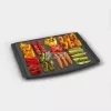 SMEG GRILL LAP, 60 cm sütőhöz, dupla oldali teflon bevonattal, sima és grill oldal