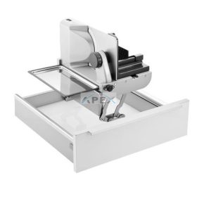   RITTER fiókba építhető szeletelő, magas zsanérhoz, jobb oldali vágófelület