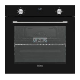 EVIDO LEVEL 60B multifunkciós sütő, fekete/inox