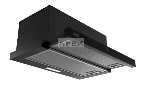 EVIDO FORTE 60B teleszkópos páraelszívó, 60 cm, érintőszenzor, fekete