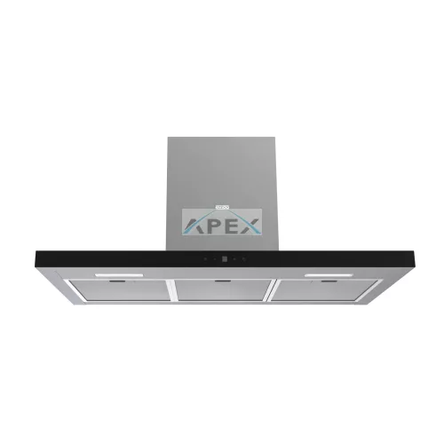 EVIDO LINE 90B fali páraelszívó, 90 cm, érintőszenzor, fekete üveg/inox