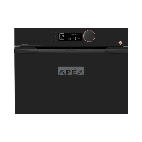 De Dietrich kompakt kombinált sütő gőzfunkcióval, gőztisztítás, 29 l, 4 funkció, 32 auto recept, LCD, heritage