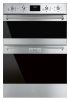 SMEG DUPLA HŐLÉGKEVERÉSES SÜTŐ, Classica design, 60x88 cm, ES LCD, oszlopba építhető, inox