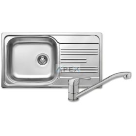   LIVINOX EC-198 rozsdamentes mosogató, EVIDO SMART csapteleppel