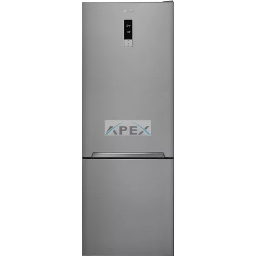 SMEG SZABADONÁLLÓ HŰTŐ ÉS FAGYASZTÓ, 70,5x202 cm, külső kijelző, fordítható ajtó, inox