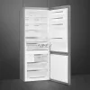 SMEG SZABADONÁLLÓ HŰTŐ ÉS FAGYASZTÓ, 70,5x202 cm, külső kijelző, fordítható ajtó, inox
