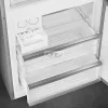 SMEG SZABADONÁLLÓ HŰTŐ ÉS FAGYASZTÓ, 70,5x202 cm, külső kijelző, fordítható ajtó, inox
