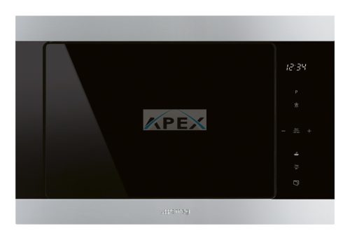 SMEG MIKROHULLÁMÚ SÜTŐ, Classic design, beépíthető, 25 liter, inox