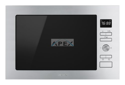 SMEG MIKROHULLÁMÚ SÜTŐ, Selezione design, beépíthető, 25 liter, inox