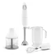 SMEG BOTMIXER SZETT, retro, fehér, tartalma: botmixer, keverőedény, habverő, aprító