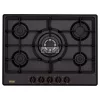 EVIDO RUSTIC-H 70A gáz főzőlap, 70 cm,antracit/bronz