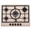 EVIDO RUSTIC-H 70C gáz főzőlap, 70 cm,bézs/bronz