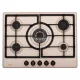 EVIDO RUSTIC-H 70C gáz főzőlap, 70 cm,bézs/bronz