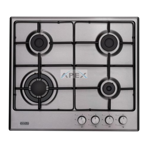 EVIDO VALEO 60FX gáz főzőlap,inox,WOK