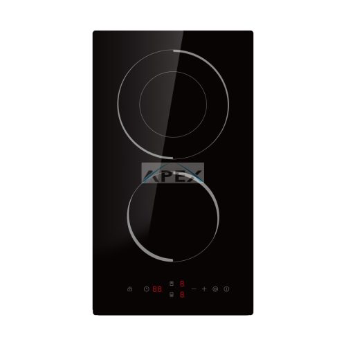 EVIDO DOMINO-V 32B kerámia domino főzőlap, 30 cm, fekete