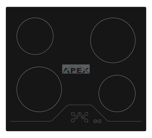 EVIDO VETRO 60CB üvegkerámia főzőlap, 60 cm, fekete