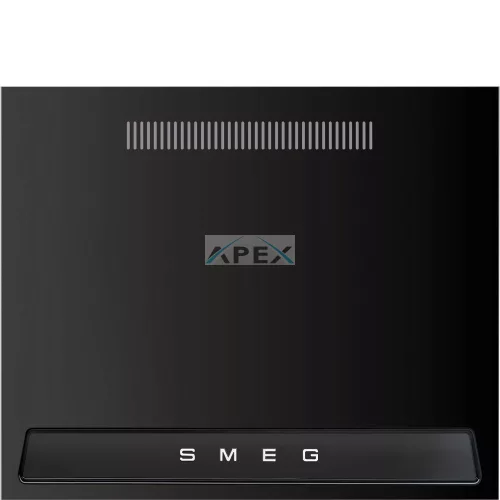 SMEG HÁTLAP, Victoria, 90 cm, fekete