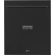 SMEG AJTÓLAP MOSOGATÓGÉPHEZ, teljesen beépíthető, 60 cm-es mosogatógépekhez, 82 cm magas, matt fekete
