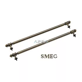   SMEG OLDALSÓ FOGANTYÚ PÁRAELSZÍVÓHOZ, antikolt bronz, KC19P és KC19A páraelszívóhoz való kiegészítő