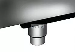 SMEG KIEGÉSZÍTŐ, inox láb készlet Classica design cookerekhez
