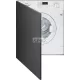 SMEG TELJESEN INTEGRÁLHATÓ MOSÓGÉP, 60 cm elöltöltős, 15 program, 1400 rpm, LED kijelző