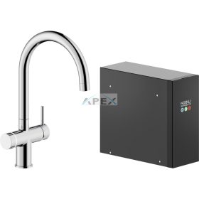   NOBILI LV0K133-AIOCR NOBILI SORGENTE FRIZZA & BOLLE csaptelep, króm, ALL-IN-ONE rendszerrel