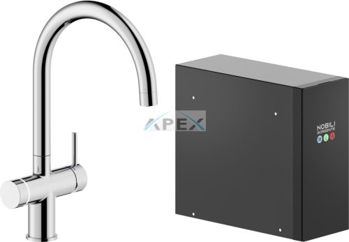 NOBILI LV0K133-AIOCR NOBILI SORGENTE FRIZZA & BOLLE csaptelep, króm, ALL-IN-ONE rendszerrel