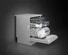 SMEG SZABADONÁLLÓ MOSOGATÓGÉP, 60 cm, 14 teríték, 8 funkció, 4 hőmérséklet, inox
