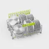 SMEG SZABADONÁLLÓ MOSOGATÓGÉP, 60cm, 14 teríték, 10+1 funkció, 7 hőmérséklet, inox
