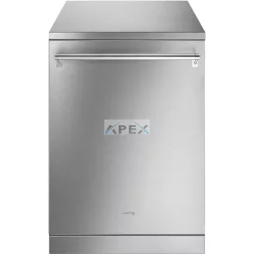   SMEG SZABADONÁLLÓ MOSOGATÓGÉP, 60 cm, 14 teríték, 10+1 funkció, 7 hőmérséklet, inox