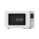 SMEG SZABADONÁLLÓ MIKROHULLÁMÚ SÜTŐ, Collezione design, 29 liter, matt fehér