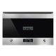 SMEG MIKROHULLÁMÚ SÜTŐ, Classic design, beépíthető, 22 liter, inox