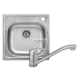   LIVINOX TRITON 309 rozsdamentes mosogató, EVIDO SMART csapteleppel