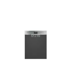   SMEG BEÉPÍTHETŐ MOSOGATÓGÉP, félintegrált, 60 cm, 13 teríték, 10+1 funkció, 7 hőmérséklet, inox panel