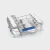 SMEG BEÉPÍTHETŐ MOSOGATÓGÉP, félintegrált, 60 cm, 13 teríték, 10+1 funkció, 7 hőmérséklet, inox panel