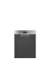 SMEG BEÉPÍTHETŐ MOSOGATÓGÉP, félintegrált, 60 cm, 13 teríték, 10+1 funkció, 7 hőmérséklet, 3 FlexiDuo kosár, inox panel