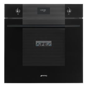  SMEG HŐLÉGKEVERÉSES SÜTŐ, Linea design, 60 cm, CS LCD, mélyfekete üveg