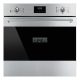 SMEG HŐLÉGKEVERÉSES SÜTŐ, Classica design, 60 cm, ES LCD, inox
