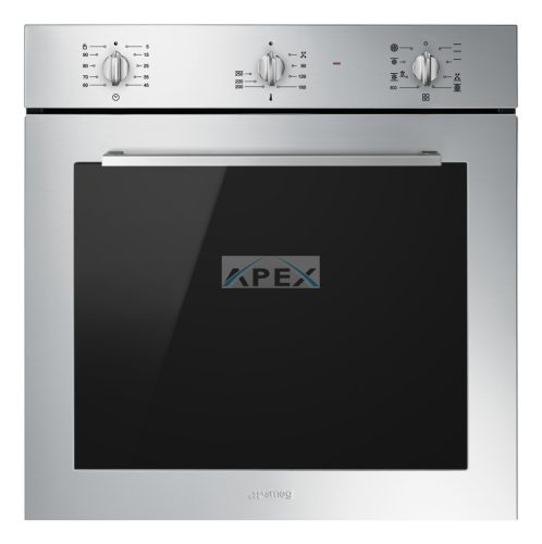 SMEG HŐLÉGKEVERÉSES SÜTŐ, Selezione design, 60 cm, analóg, inox
