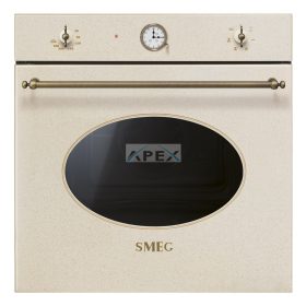  SMEG HŐLÉGKEVERÉSES SÜTŐ, Colonial design, 60 cm, analóg, avena